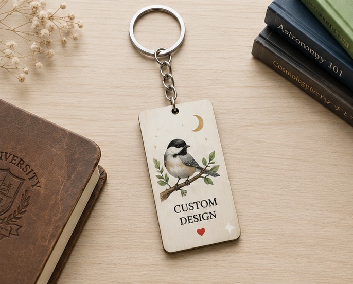 Rectangle Keychain